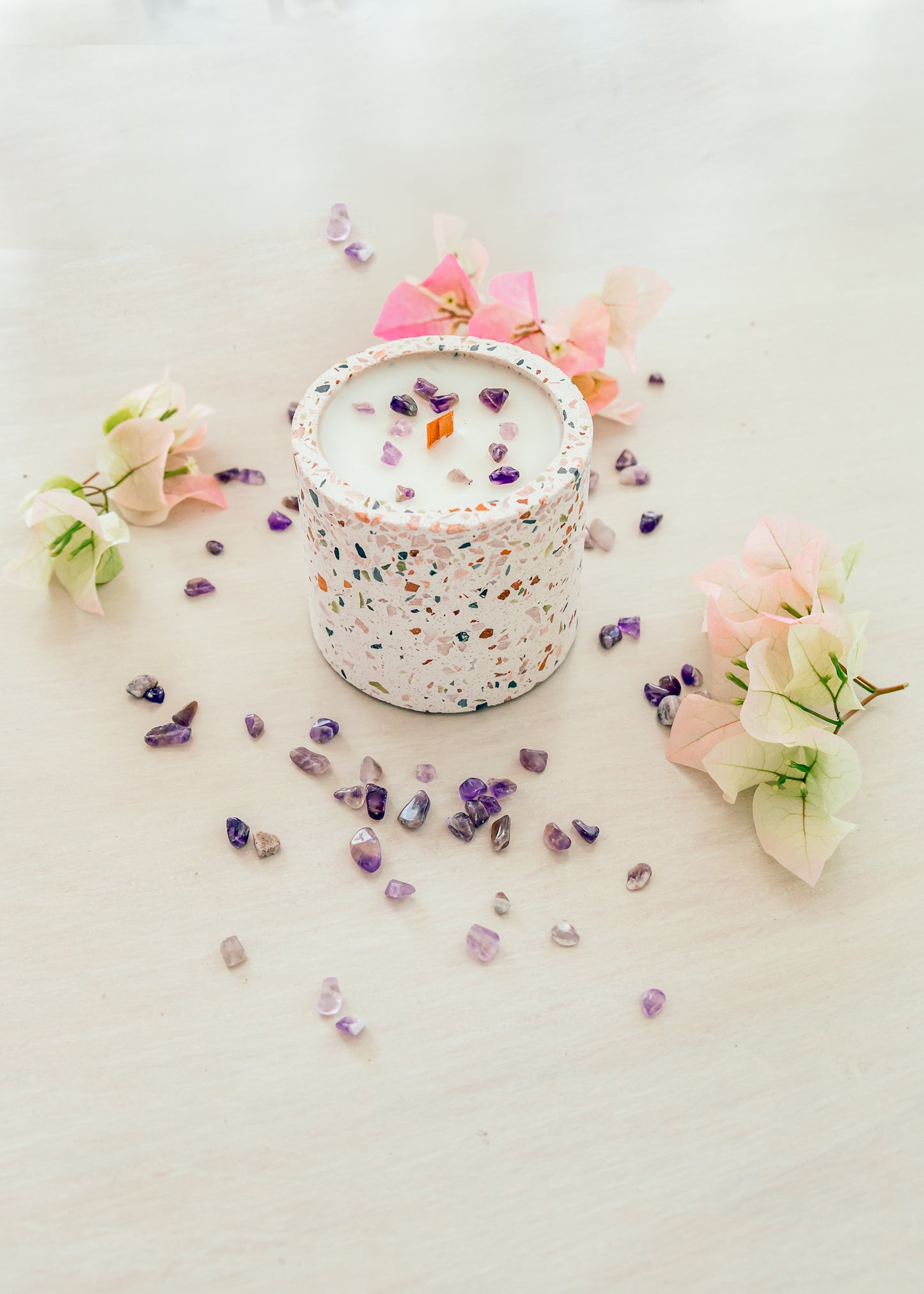 Gypsy Crystal Candle